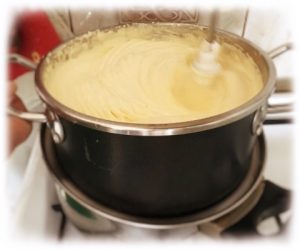 Jajka ubite na parze