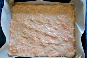 ciasto przed pieczeniem